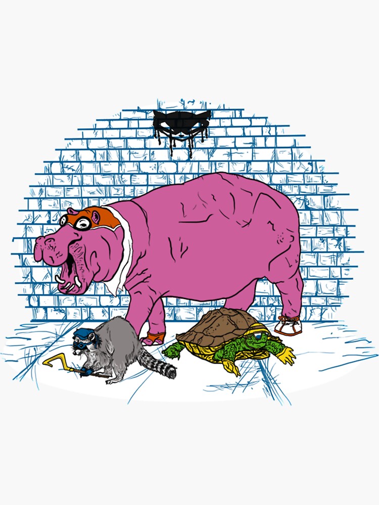 Imagen 3 de 3, Pegatina con la obra Thievius Regnum Animale, diseñada y vendida por VivaHuia.