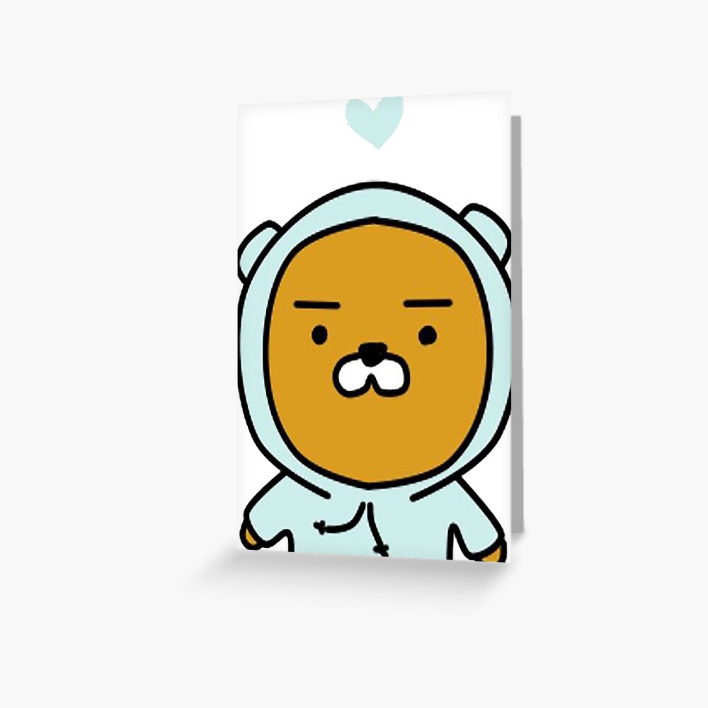 Kakaotalk Friends Hello Ryan 헬로라이언 카카오프렌즈 Greeting Card By Icdeadpixels Redbubble 3175