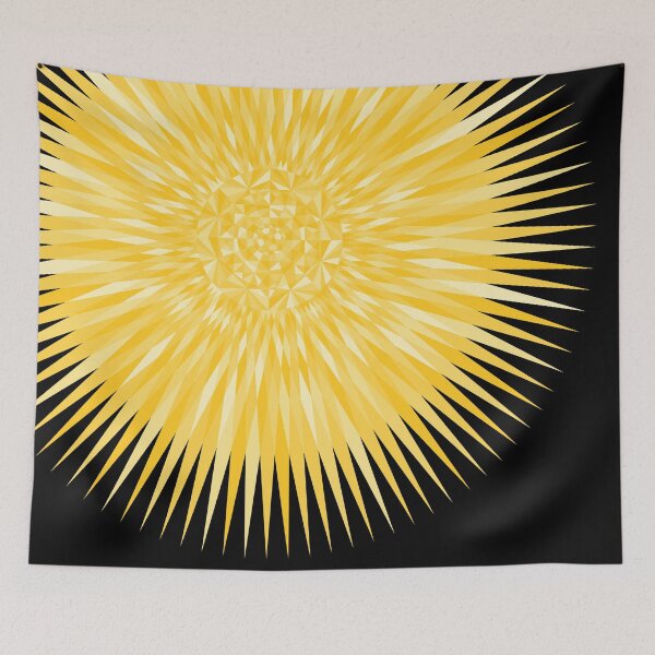 Item preview, Brillante amarillo Sunburst en formas geométricas designed and sold by Candice Davis.