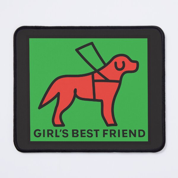 Item preview, Girl's Best Friend Green designed and sold by IndeOandM.