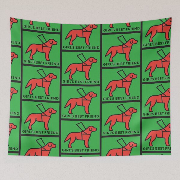 Item preview, Girl's Best Friend Green designed and sold by IndeOandM.