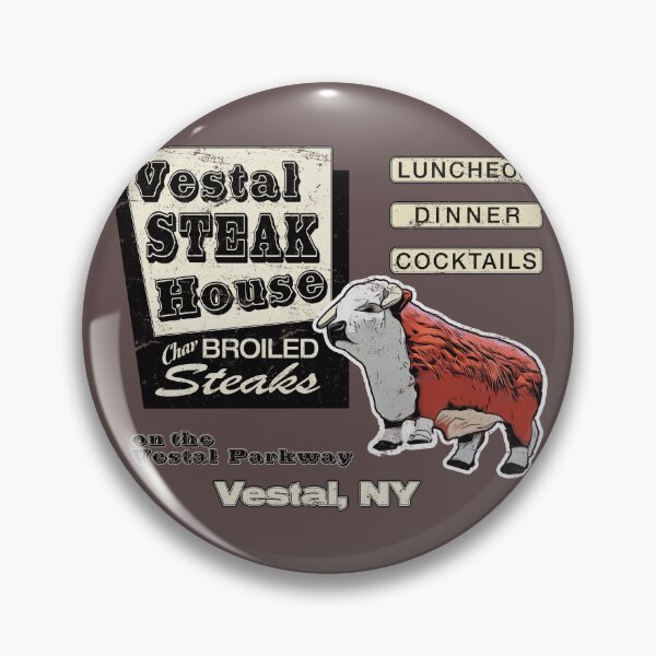 Item preview, Distressed Vestal Steak House, Vestal, NY designed and sold by TeeArcade84.