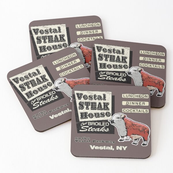 Item preview, Distressed Vestal Steak House, Vestal, NY designed and sold by TeeArcade84.