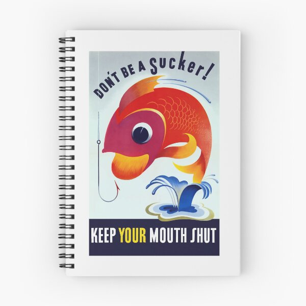 Item preview, Don’t Be A Sucker! Keep Your Mouth Shut -- WW2 designed and sold by warishellstore.