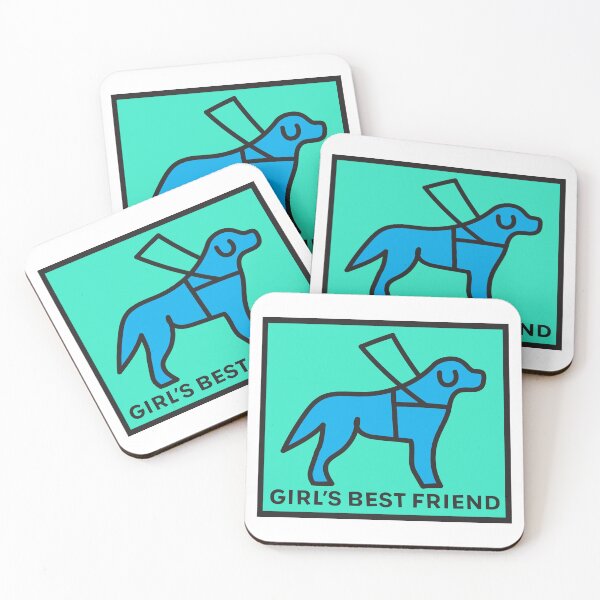 Item preview, Girl's Best Friend Blue designed and sold by IndeOandM.