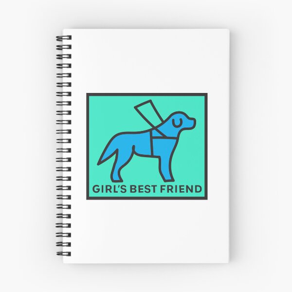 Item preview, Girl's Best Friend Blue designed and sold by IndeOandM.