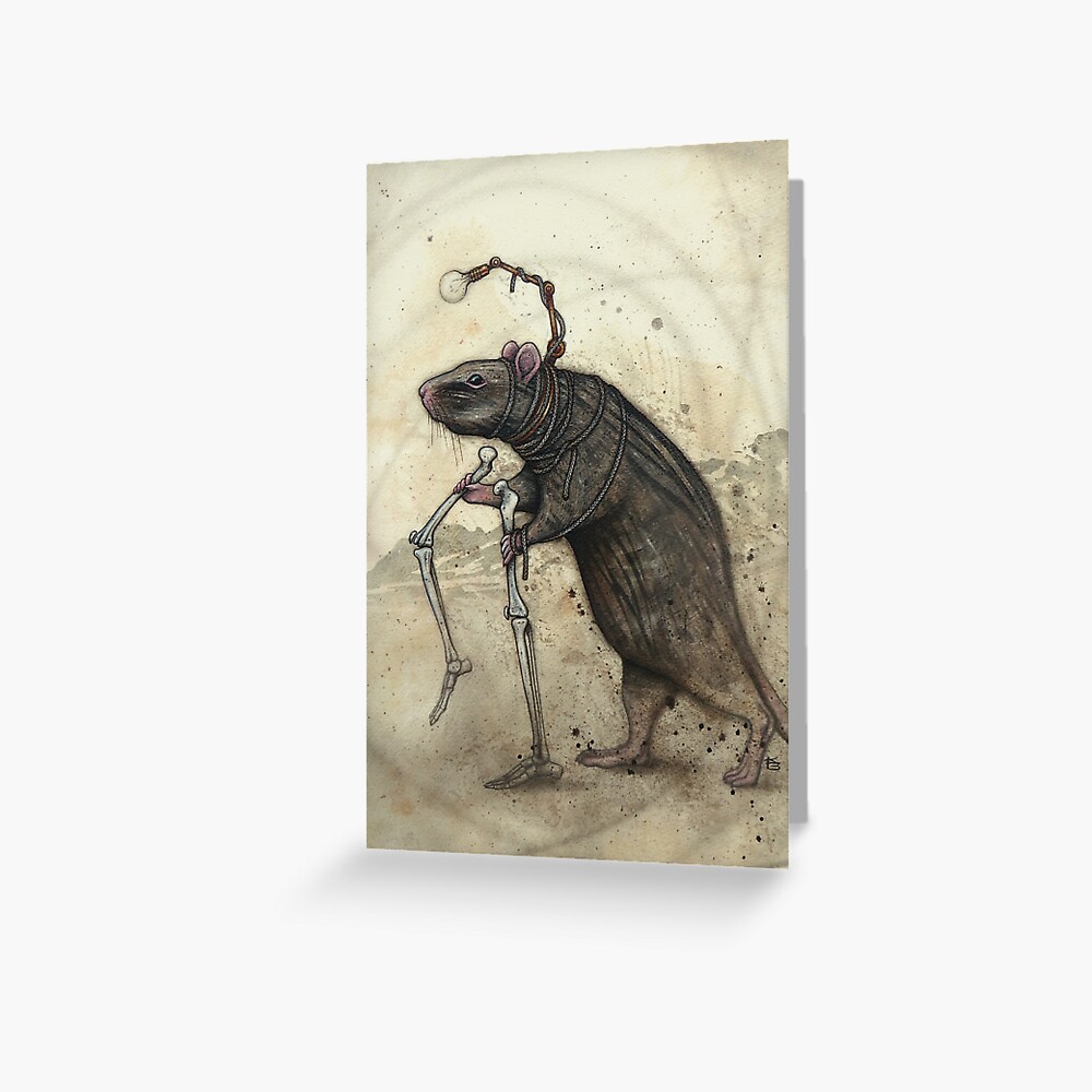 Item preview, Greeting Card designed and sold by Firedrake.