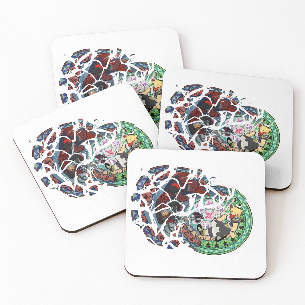Item preview, Coasters (Set of 4) designed and sold by mottledpython.