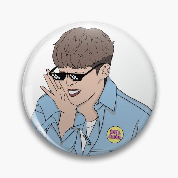 Item preview, Yunho Idol Radio Sticker designed and sold by honestBlossom.
