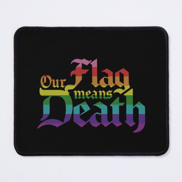 Item preview, Our Flag Means Death Rainbow Flag designed and sold by honeyglot.