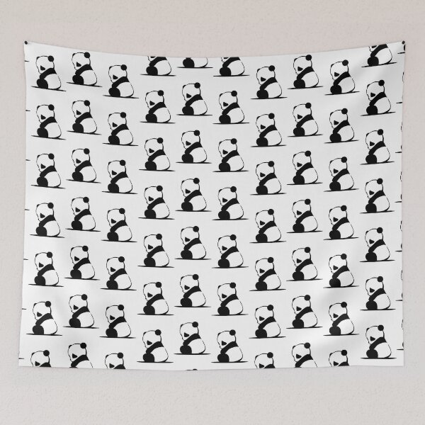 Item preview, Beary Shy Panda Pattern designed and sold by PawsitiveMum.