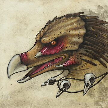 Artwork thumbnail, Predatory Bird by A Curious Bestiary