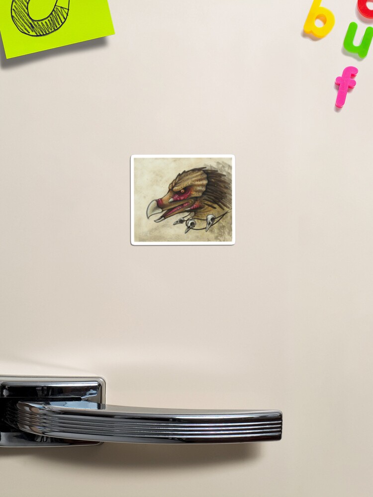 Thumbnail 1 of 3, Magnet, Predatory Bird designed and sold by Firedrake.