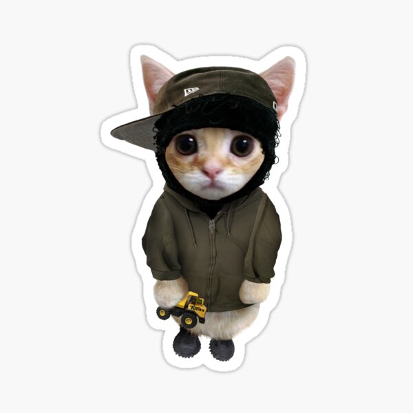 Yeat Kitty with Tonka Sticker