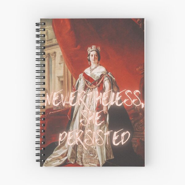 Item preview, Queen Victoria "Nevertheless, She Persisted" Altered Art designed and sold by WanderingIllust.