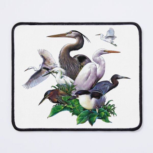 Item preview, Heron Collage designed and sold by Salmoneggs.