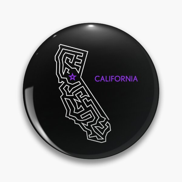 Item preview, State Lines - California designed and sold by LikewiseDesigns.