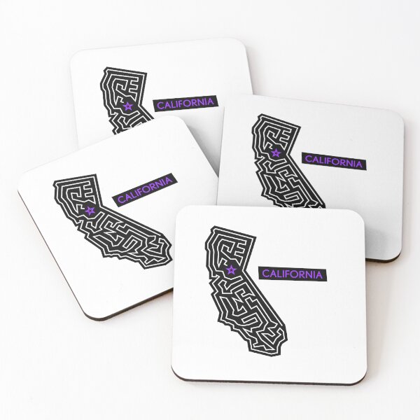 Item preview, State Lines - California designed and sold by LikewiseDesigns.
