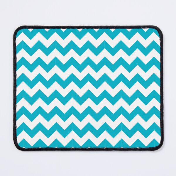 Item preview, Caribbean Turquoise Blue Chevron designed and sold by Candice Davis.