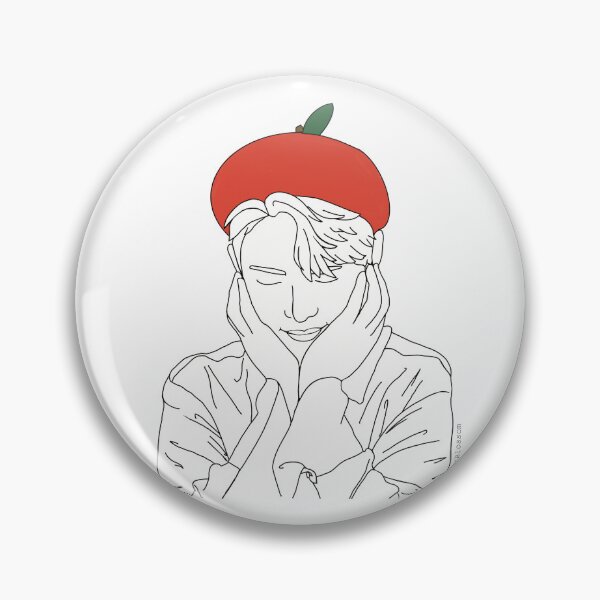 Item preview, Jongho Apple Hat designed and sold by honestBlossom.