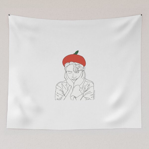 Item preview, Jongho Apple Hat designed and sold by honestBlossom.