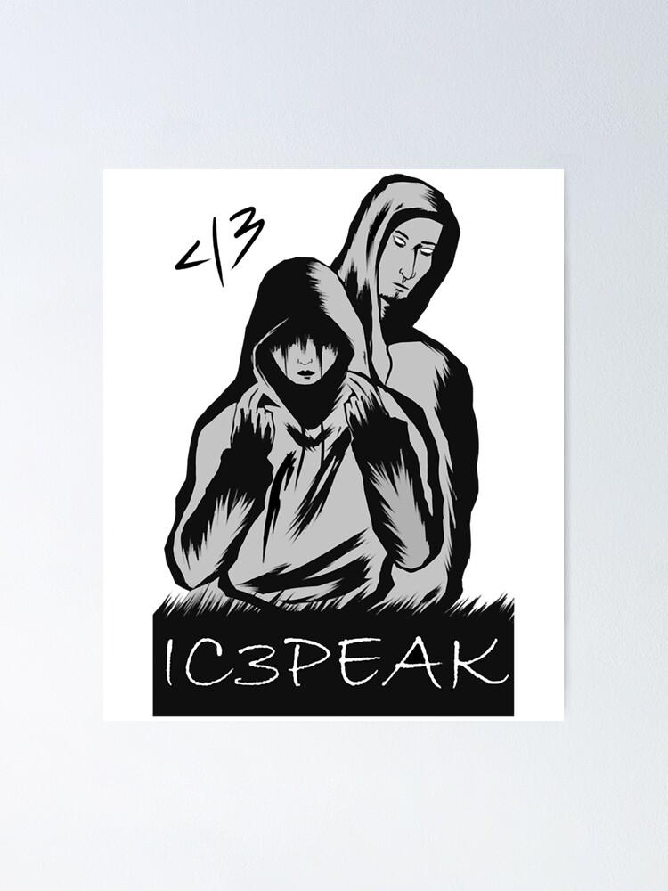 "IC3PEAK" Poster for Sale by Frargan222 | Redbubble