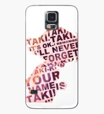Your Name is Taki Case/Skin for Samsung Galaxy