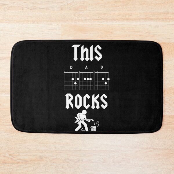 Item preview, This Dad Rocks 2 Rock and Roll Metal Gift for Fathers Day  designed and sold by podguy.