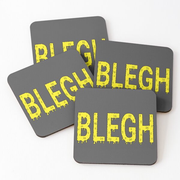 Item preview, Blegh! - Yellow designed and sold by TheeForestFox Shop.