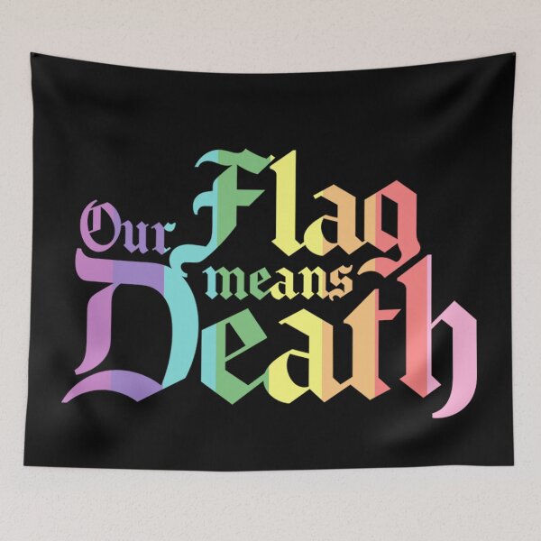 Item preview, Our Flag Means Death Rainbow designed and sold by honeyglot.