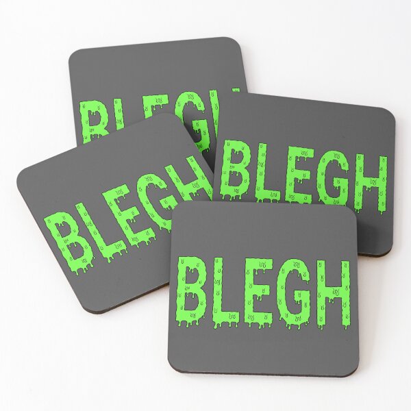 Item preview, Blegh! - Green designed and sold by TheeForestFox Shop.