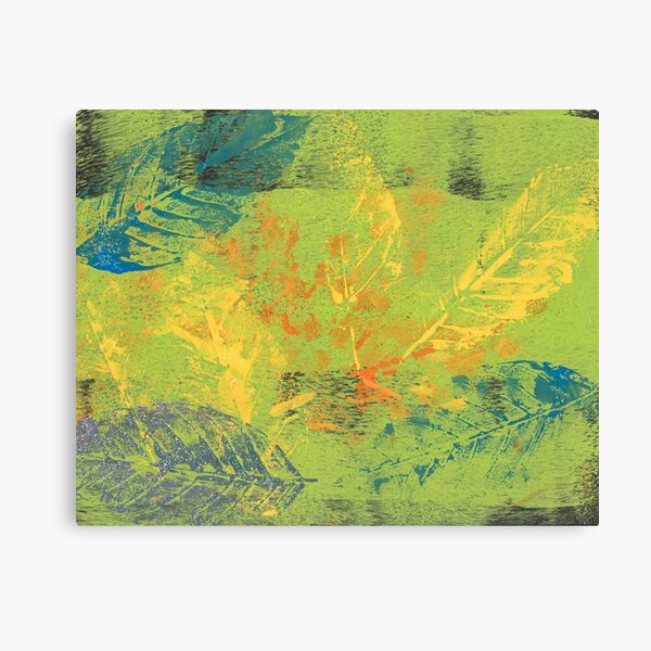 Falling Leaves Canvas Print
