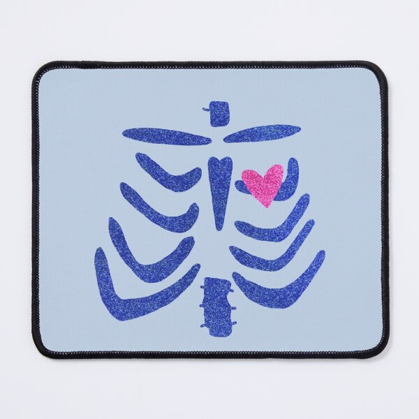 Item preview, skeleton heart print designed and sold by elizabethpivec.