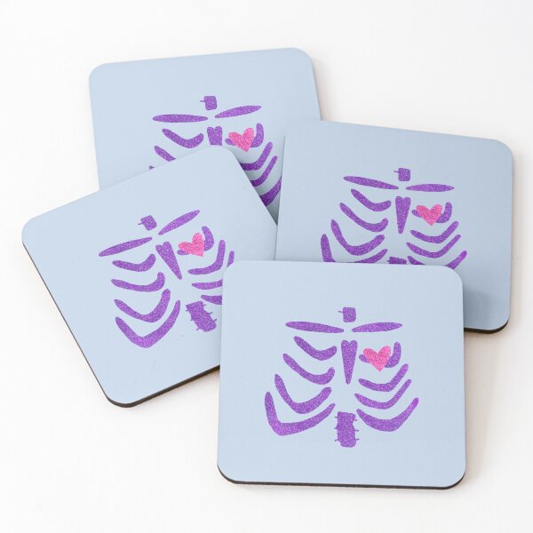 Item preview, skeleton heart print designed and sold by elizabethpivec.