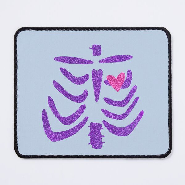 Item preview, skeleton heart print designed and sold by elizabethpivec.
