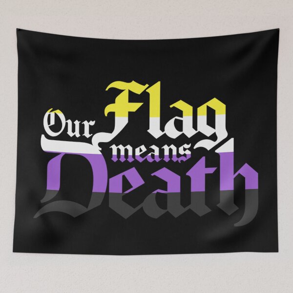 Item preview, Copy of Our Flag Means Death Non-binary designed and sold by honeyglot.