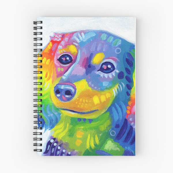 Item preview, Rainbow Chiweenie designed and sold by KatieClarkArt.