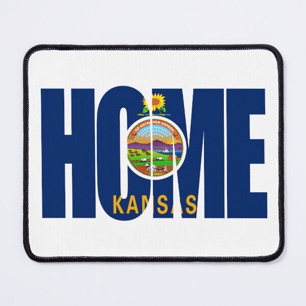 Item preview, Kansas Home - State Flag designed and sold by DonDota.