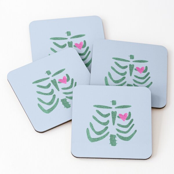 Item preview, skeleton heart print designed and sold by elizabethpivec.