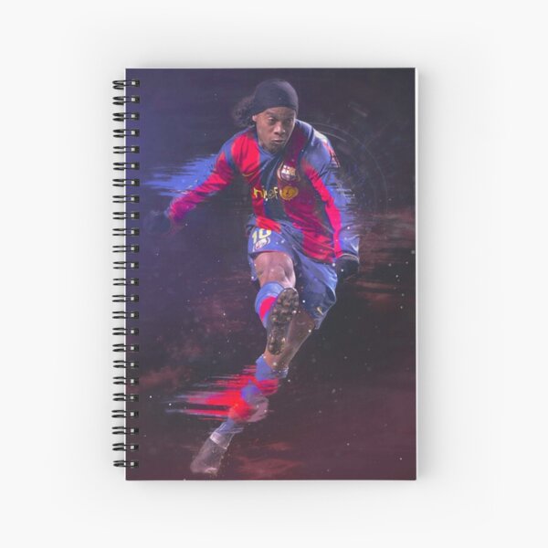 Zidane Maradona Pele Spiral Notebook