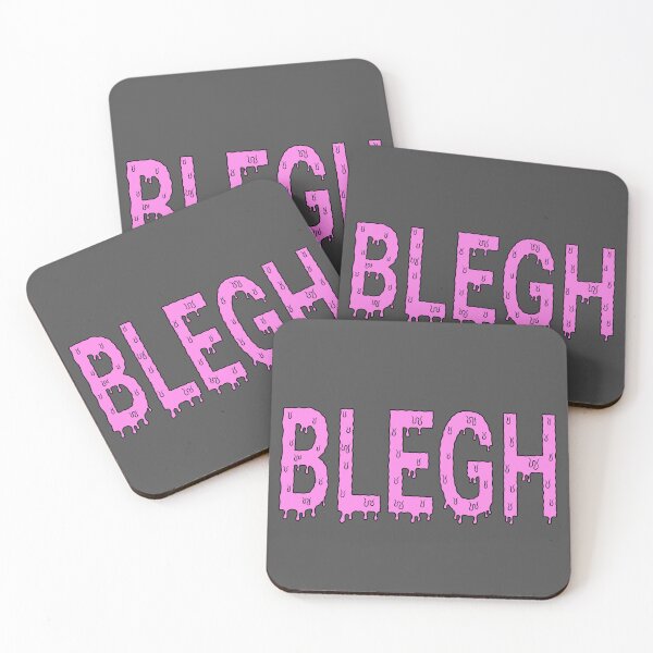 Item preview, Blegh! - Pink designed and sold by TheeForestFox Shop.
