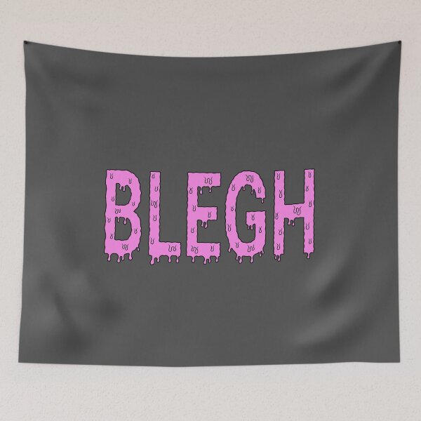 Item preview, Blegh! - Pink designed and sold by TheeForestFox Shop.