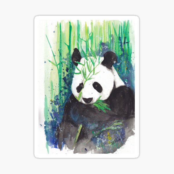 Giant Panda The Friend of My Friend Sticker