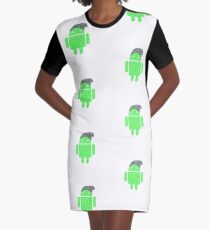 BeanieDroidv1.1 Graphic T-Shirt Dress