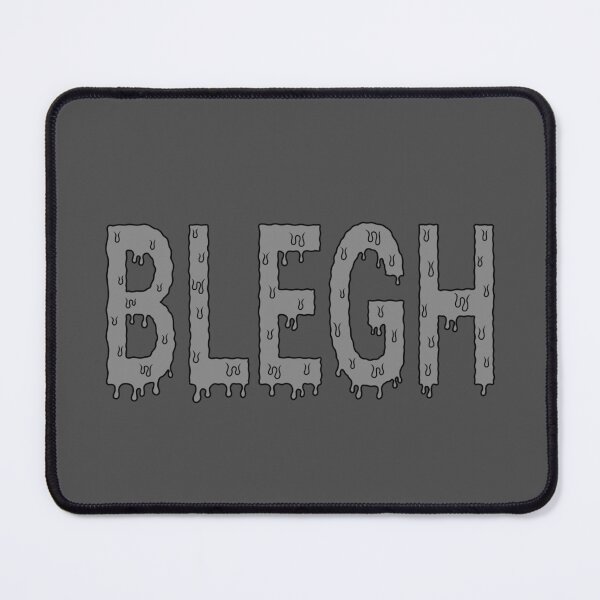 Item preview, Blegh! - Grey designed and sold by TheeForestFox Shop.
