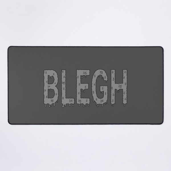 Item preview, Blegh! - Grey designed and sold by TheeForestFox Shop.