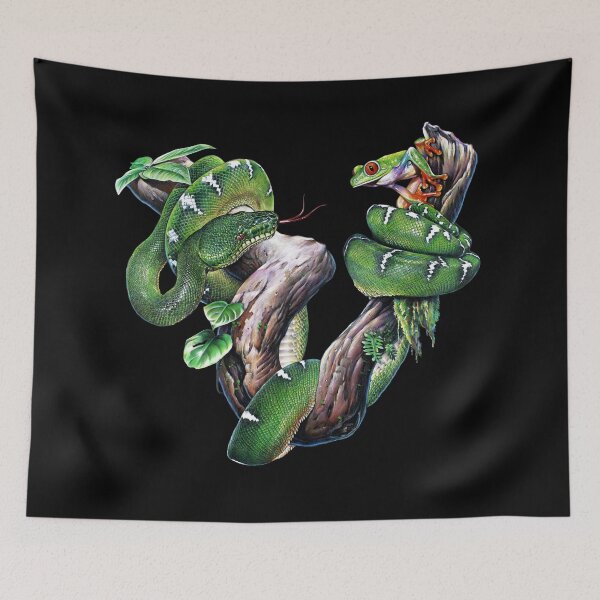 Item preview, Tree Frog and Emerald Tree Boa designed and sold by Salmoneggs.