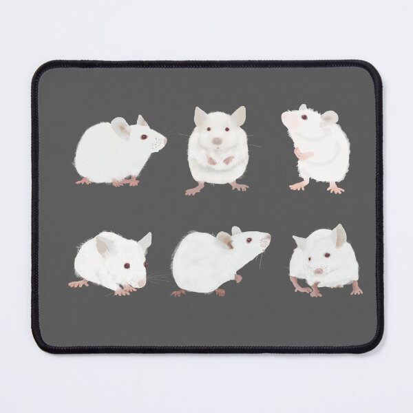 Item preview, White Mice designed and sold by Amy Hadden.
