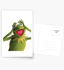 Kermit The Frog (Muppets) Postcards