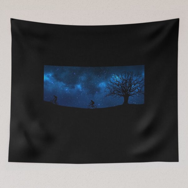 Item preview, cycling under the starry night designed and sold by The-Corner-Five.